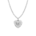 The Little Keepsake Heart Locket — Sterling Silver