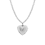 The Little Keepsake Heart Locket — Sterling Silver
