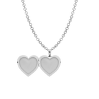 The Little Keepsake Heart Locket — Sterling Silver